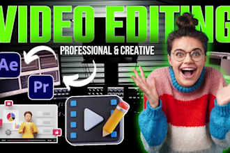create stunning youtube videos and promo video editing using stock footage