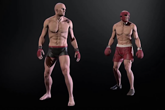 optimize avatar for learn app,games,rig3d,interact ai avatar,viseme,threejs glb