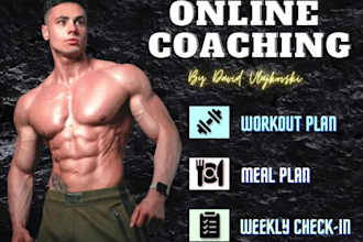 be your bodybuilding fitness instructor and diet online coach