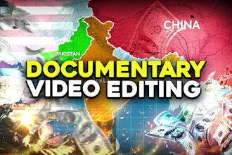 edit cinematic documentary videos
