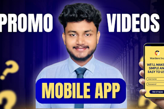 create amazing mobile app promo videos, app explainer