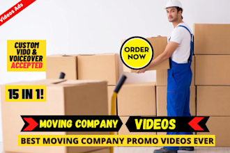 create unlimited custom moving business explainer video ads