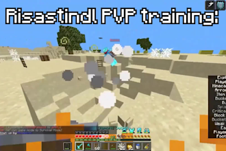 train you in minecraft pvp to improve aim, combos, and more