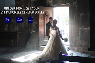 edit wedding, event, and promotional videos professionally