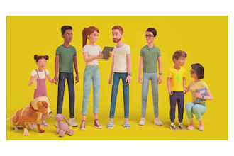 create a  quality 3d animation for animated explainer video