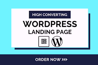 design landing page wordpress landing page using elementor pro