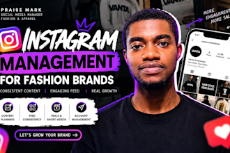 manage your instagram account for fashion brands