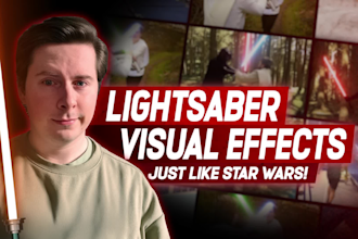 add lightsaber visuals to your video