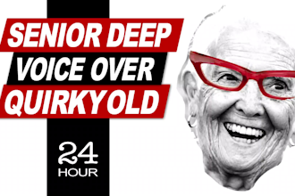do a grouchy old lady voice over in american