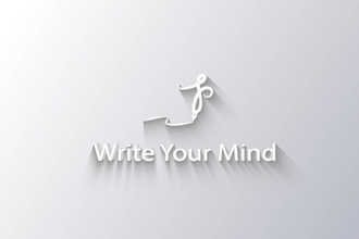 do handwritten signature text and 3d logo animation