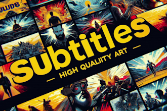 make professional video subtitles, captions and transcription