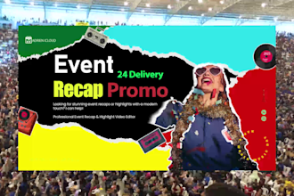 edit event recap, music, promo, party, and cinematic videos