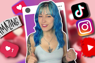 be your female social media videos spokesperson