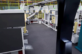 do 3d industrial animation, machinery, factory, robotic and automation videos