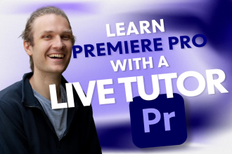be your adobe premiere pro tutor for video editing lessons