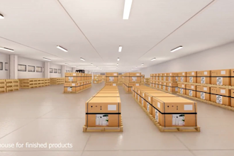 do 3d industrial warehouse walkthrough animation factory interior manufacturing