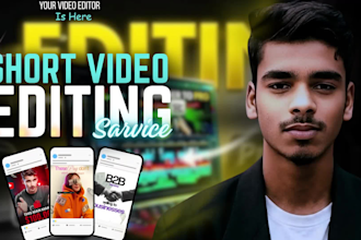 edit instagram reels, youtube shorts and social media reels