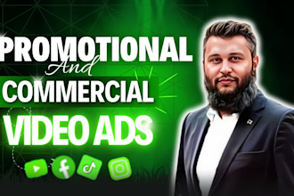 promotional marketing video or commercial short video ads for business