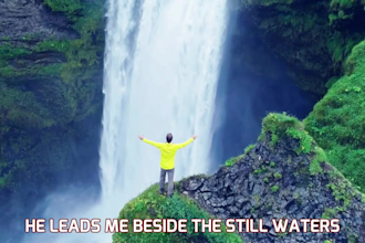 create amazing christian music video for your christian song