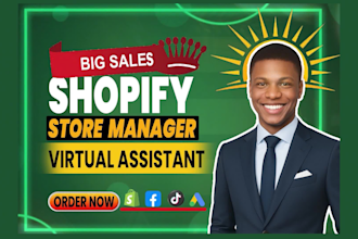 boost shopify store sales as shopify manager or shopify store manager