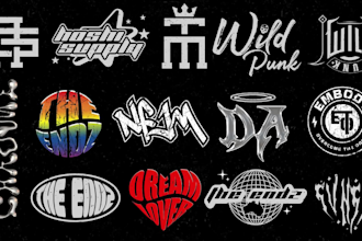 create custom clothing brand logo design
