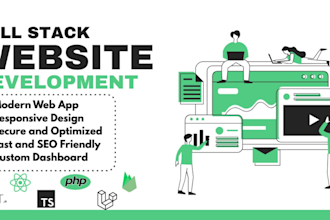 build a custom react application with laravel backend