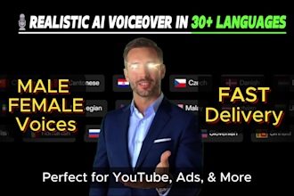 provide voiceover or tts service for your digital content