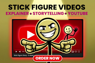 create stick figure animation videos for youtube explainer and storytelling