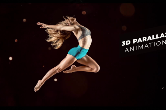 do parallax photo slideshow, image animation video, vsl, 2d and 3d animation