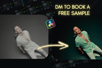 do professional color grading video