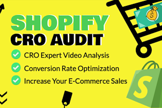 increase shopify sales with shopify conversion rate optimization cro audit