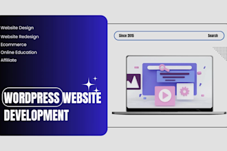 create website with wordpress elementor divi website builder