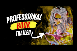 produce cinematic book short ad or movie trailer teaser ads