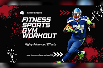 do high quality gym, sports montages and highlights