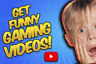 edit funny gaming meme videos for your youtube channel