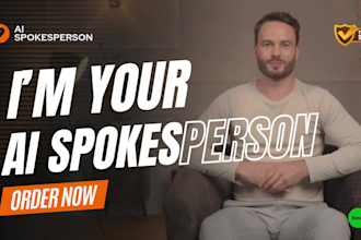make ai spokesperson video with human avatar multilanguages