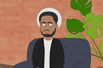 create a professional 2d cartoon animation video