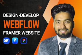 build webflow website, figma to webflow as webflow developer