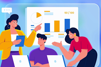 create 2d animated explainer video or character animation video for you
