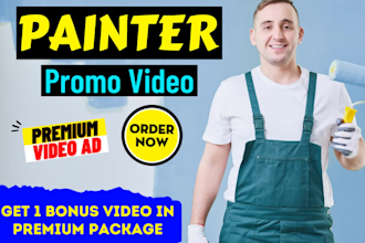 do house painter video or paint contractor promo video ads