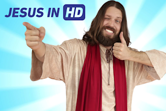 have jesus give a custom message or promo