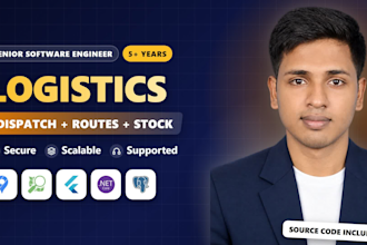 develop logistics delivery dispatch and warehouse system