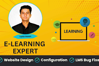 design wordpress lms website using learndash,buddyboss,eduma