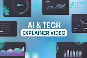 create ai and tech explainer video