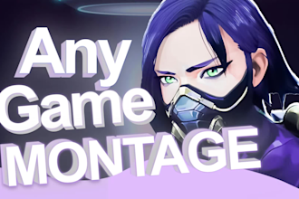 do valorant and cod montages edit with 3d, gaming editor