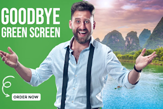 remove the green screen from your videos