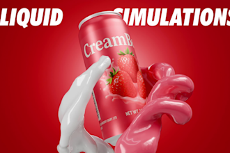 do 3d product rendering and animation