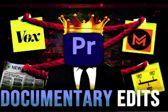 edit history documentary video and true crime video in magnates media, vox style