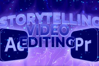 edit powerfull storytelling videos for youtube