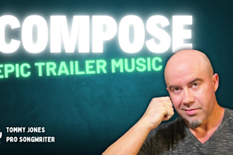 create epic trailer music for your game, film or content
